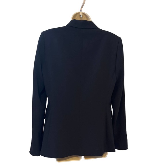 Tahari Black Blazer Lined See Measurements,‎ Similar to Size 10 Pre-owned - Picture 2 of 10